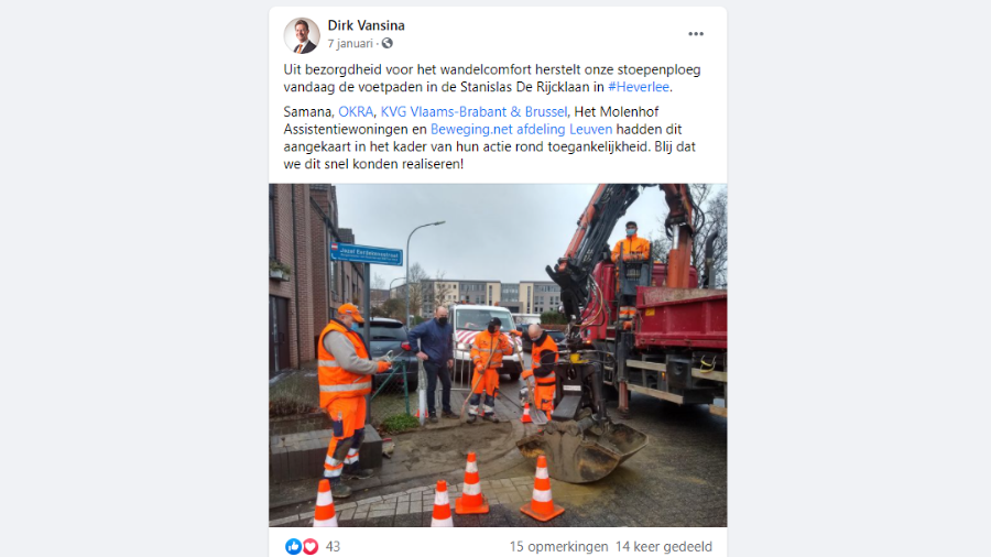 Dirk Vansina Facebook