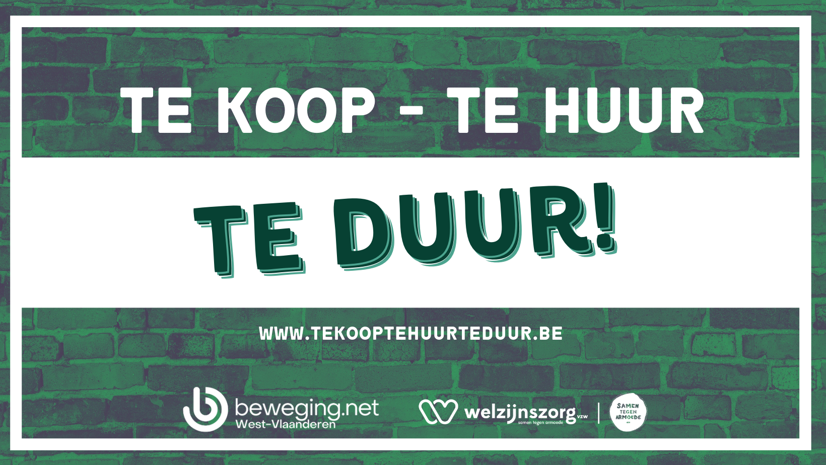 Te koop? Te huur? Te duur!