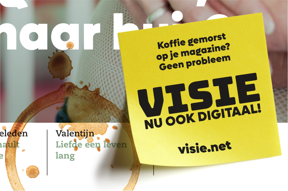 Visie voortaan ook online!