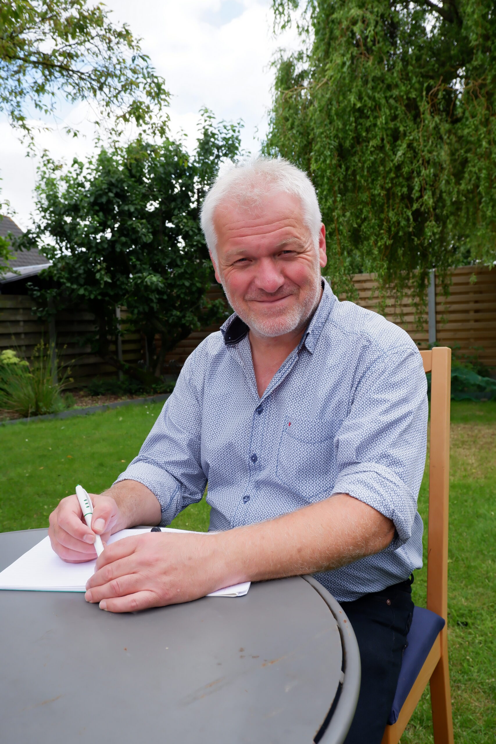 Dominique Coopman legt (even) zijn pen neer…  