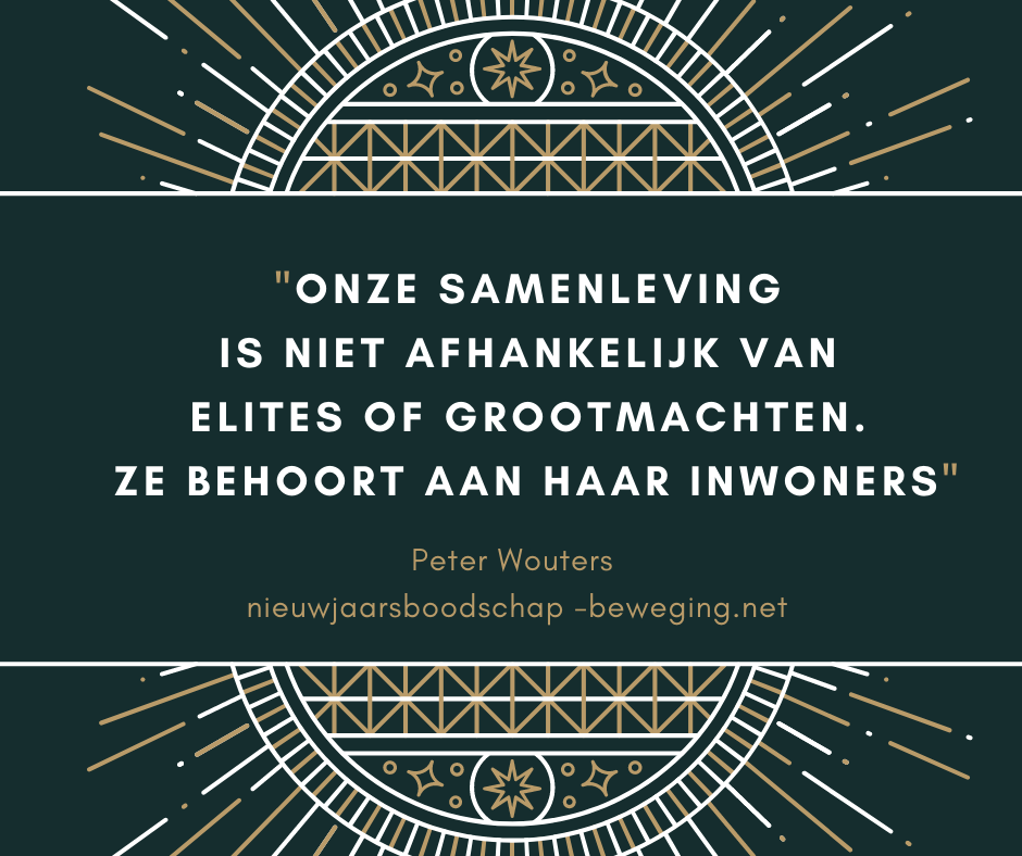 Nieuwjaarsboodschap 2021