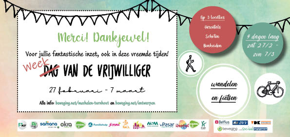 Wandelen en fietsen op 3 locaties 9 dagen lang