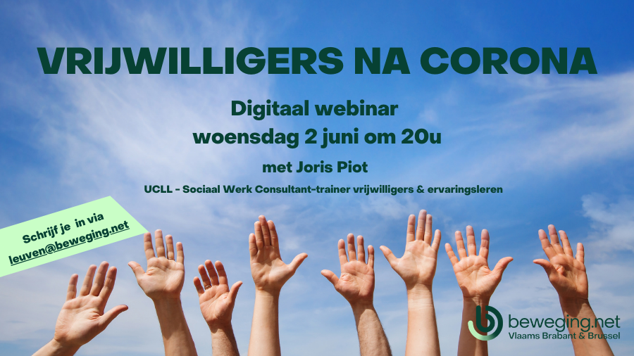 Webinar: Vrijwilligers na corona
