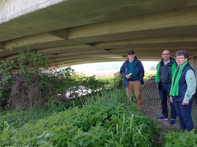 Nieuwe wandel- en fietsbrug over de Durme aan E17?