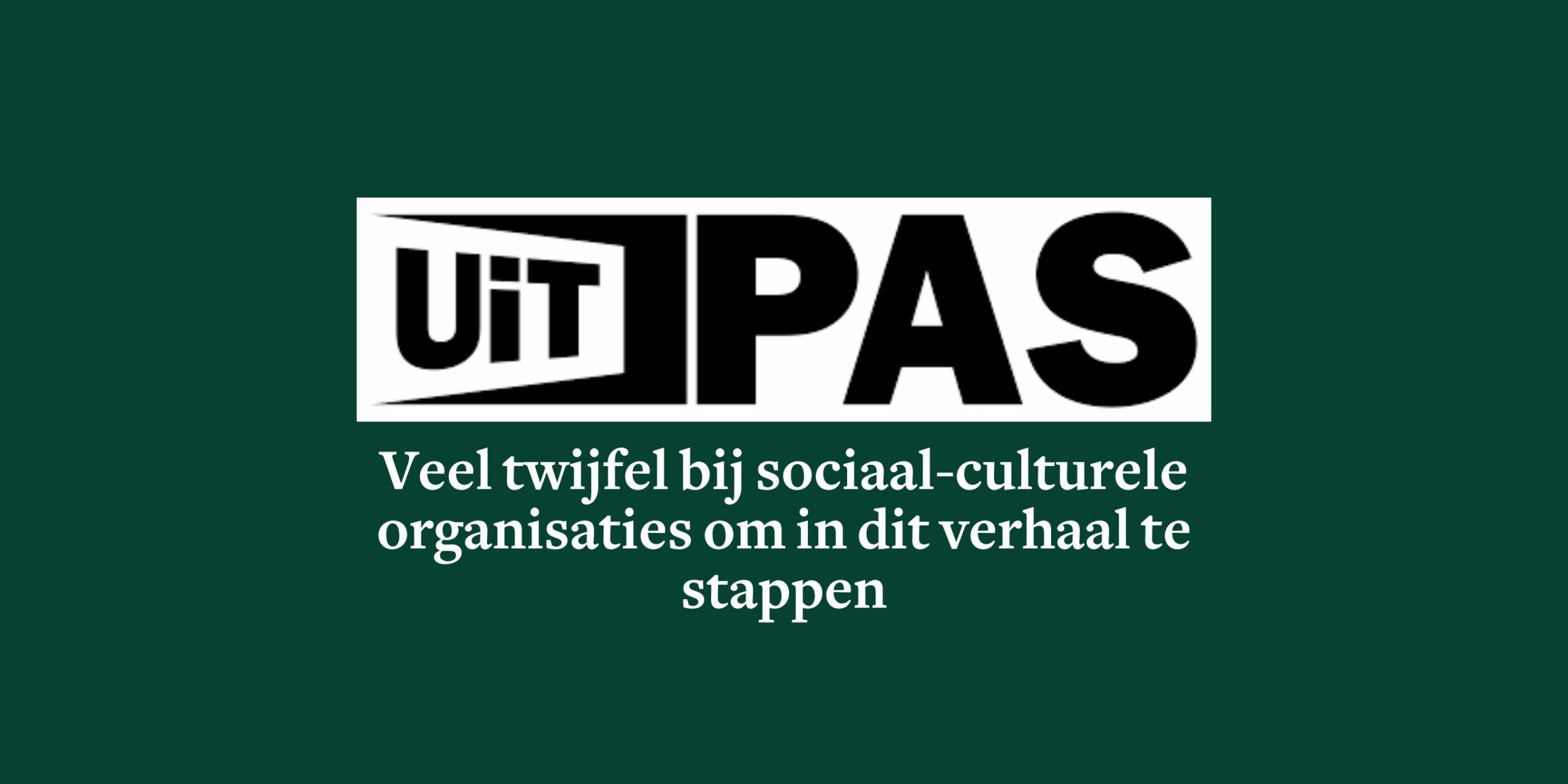 Voor verenigingen met veel kansarme deelnemers weegt de deelname in het UITPAS tarief te sterk door.   