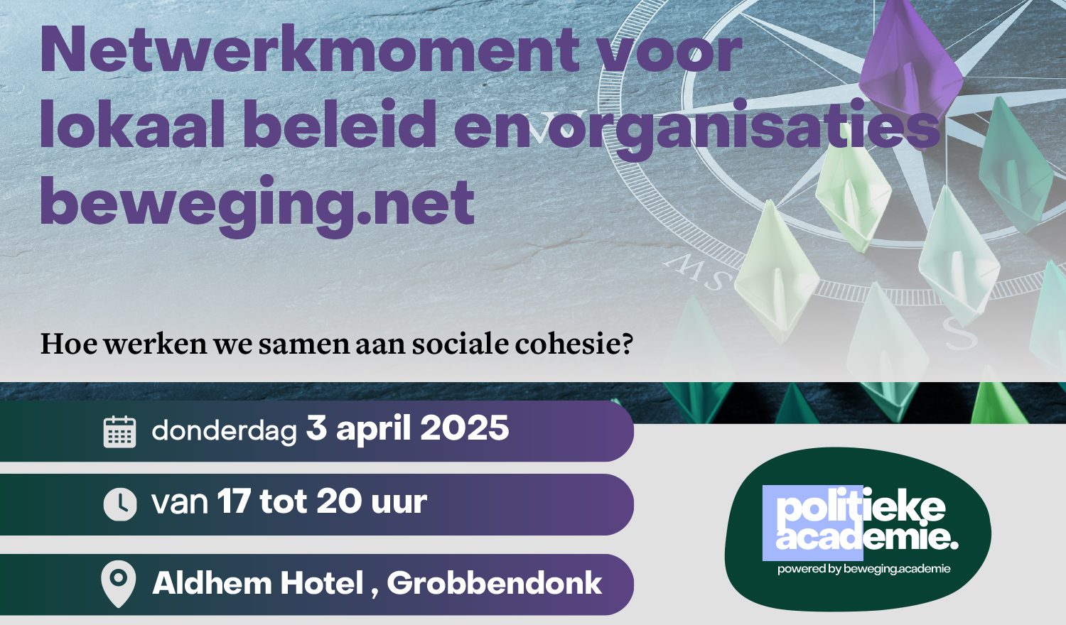 Netwerkmoment voor lokaal beleid en organisaties beweging.net