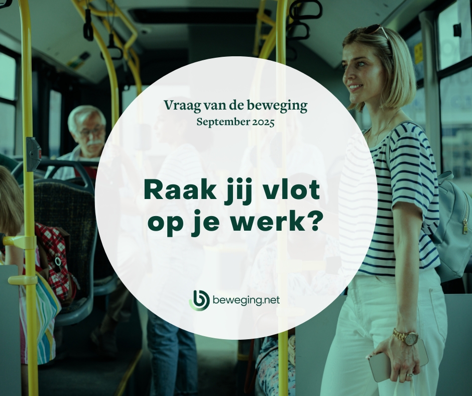 Witte bol met de tekst 'Raak jij vlot op je werk'