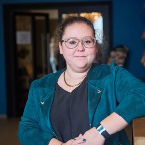 Gaëlle Beeusaert, provinciaal directeur van beweging.net West-Vlaanderen en gedelegeerd bestuurder van Patriwesol BV