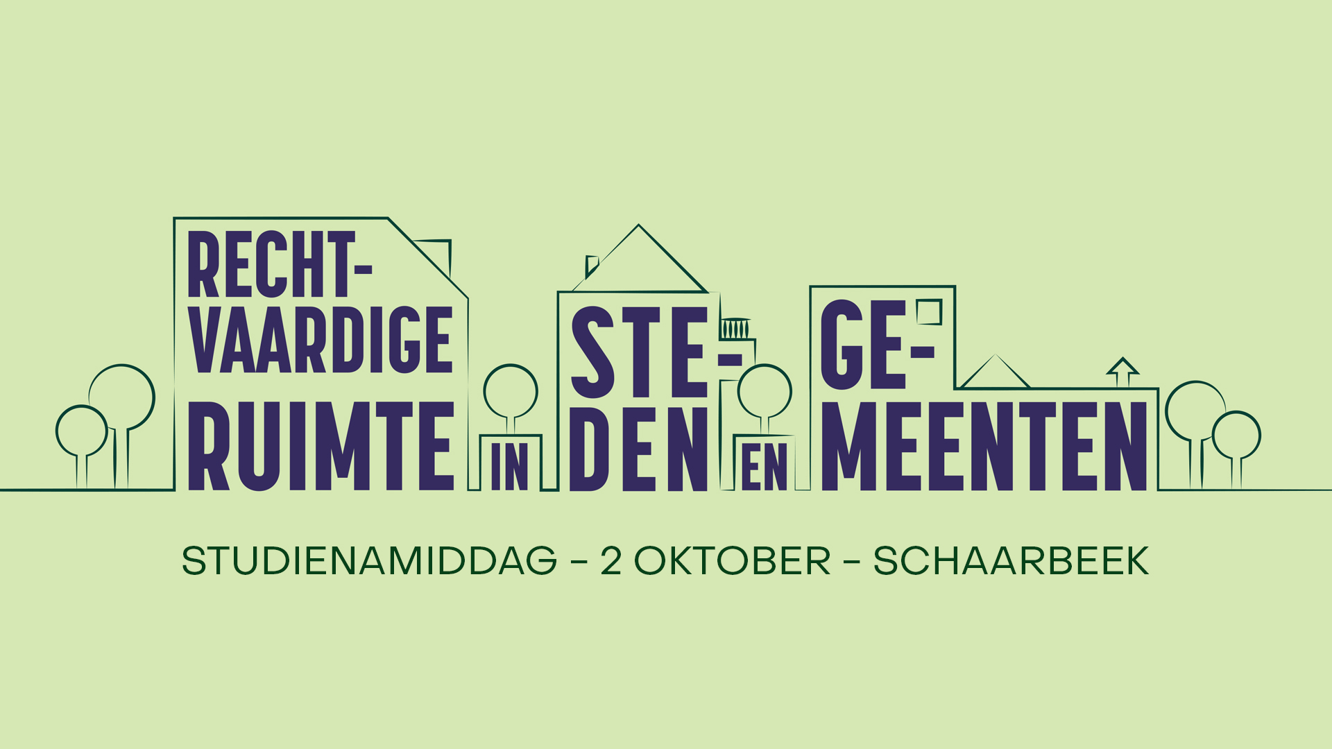 Rechtvaardige ruimte in steden en gemeenten: studienamiddag