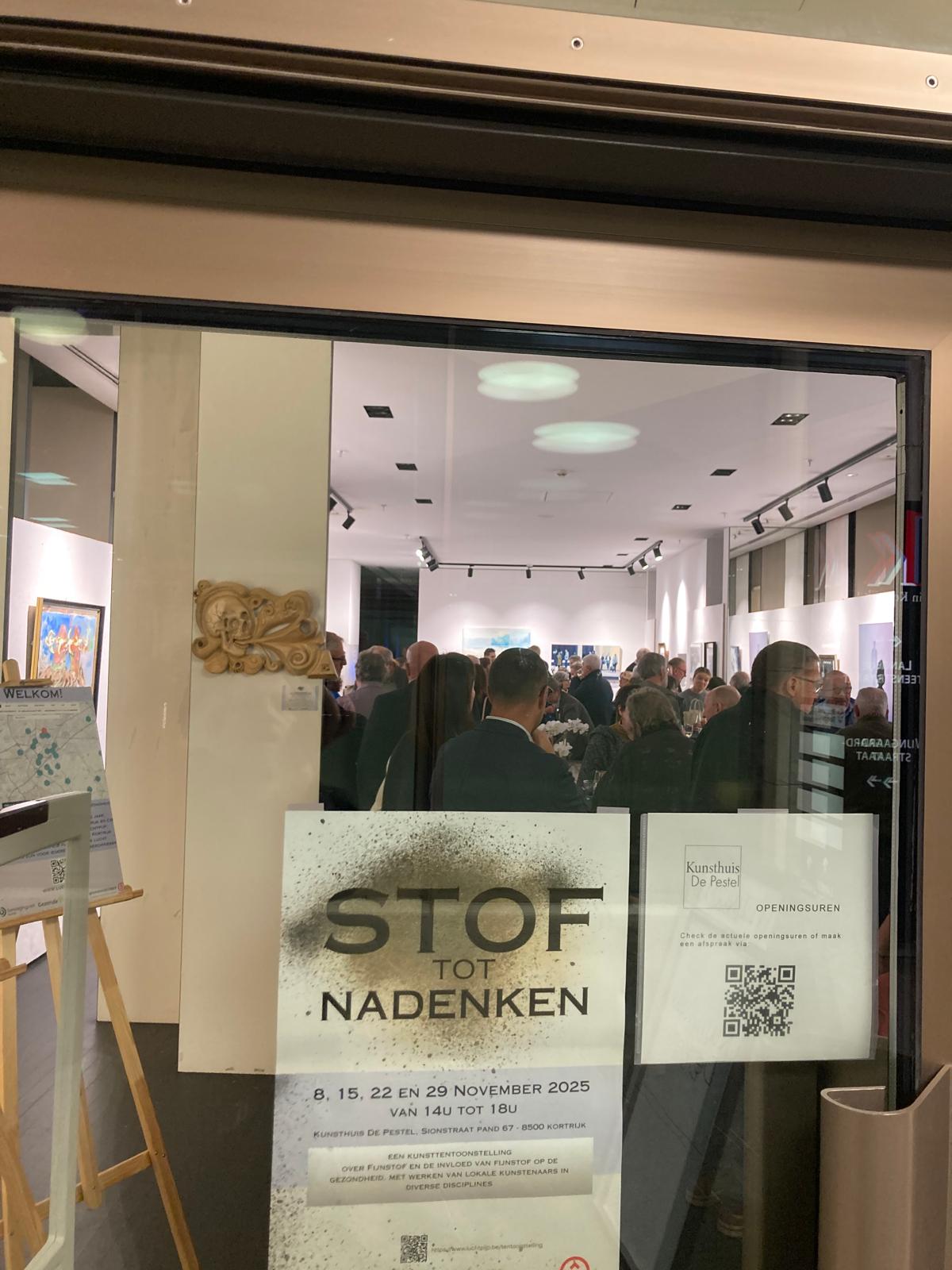 Stot tot nadenken kunsttentoonstelling Kortrijk