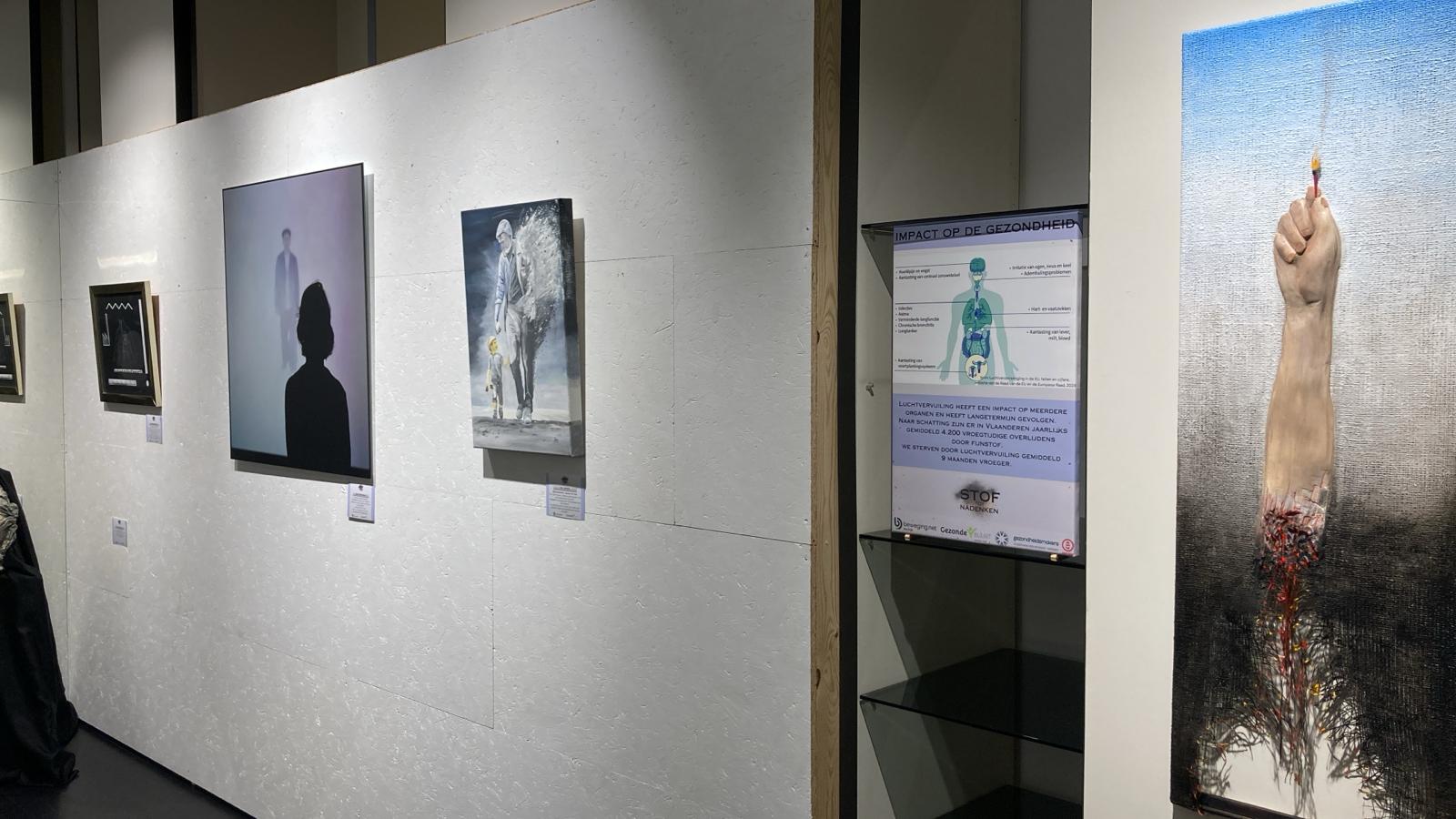 Stot tot nadenken kunsttentoonstelling Kortrijk