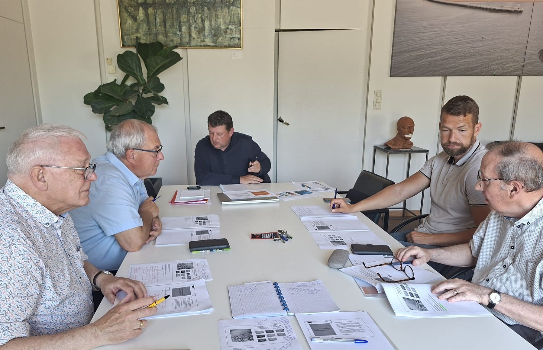 Aan tafel met de burgemeester over prioriteiten voor Oostende