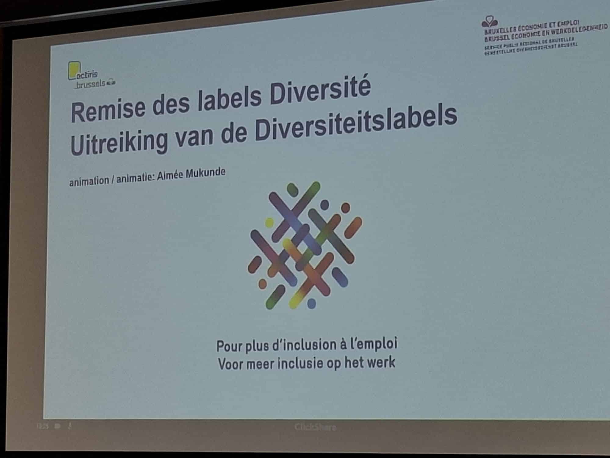 uitreiking diversiteitslabels